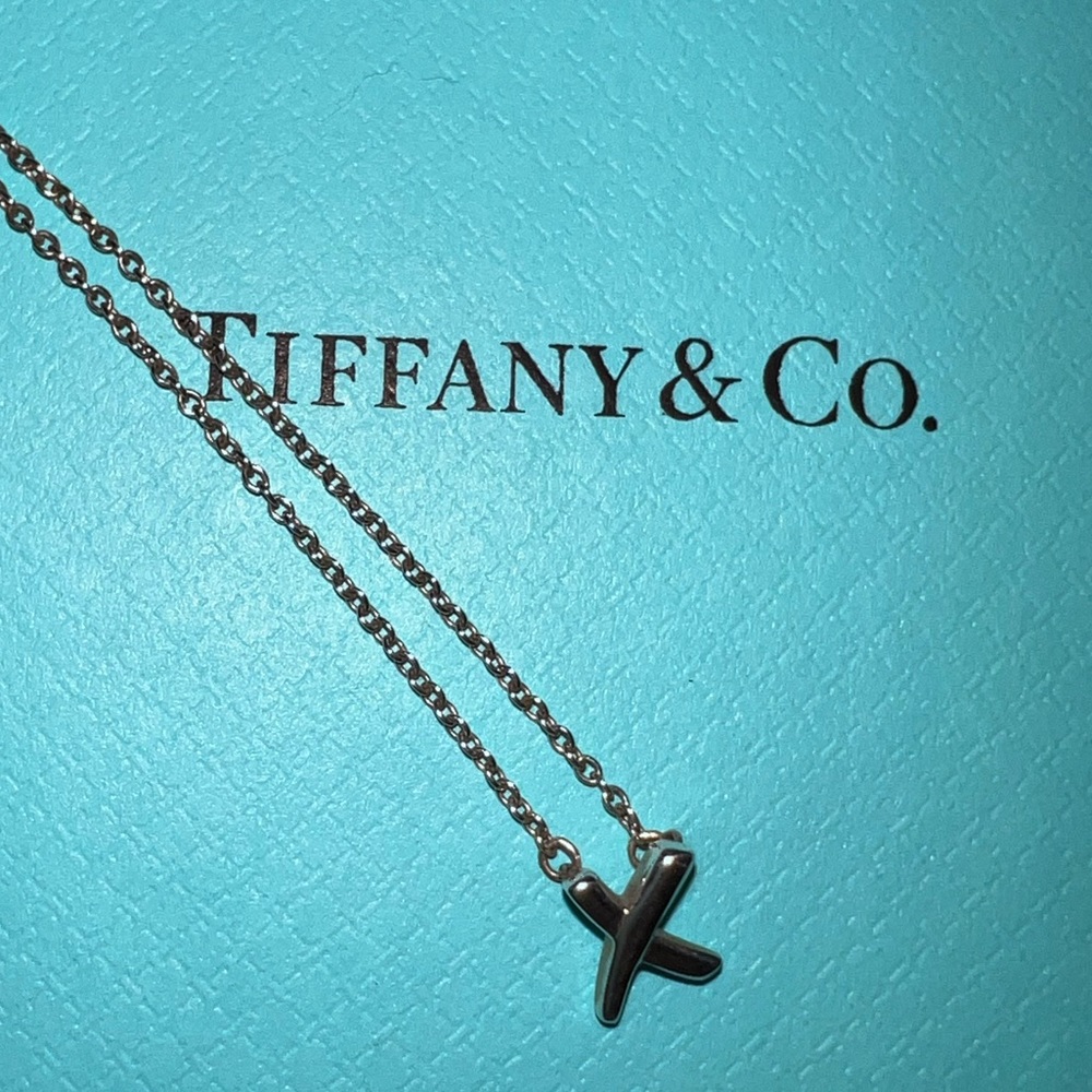Tiffany & CO. Graffiti X Pendant Necklace